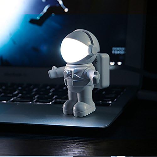 Vktech אסטרונאוט יצירתי LED USB צינור מתכוונן אור למחשבים ניידים מחברת PC