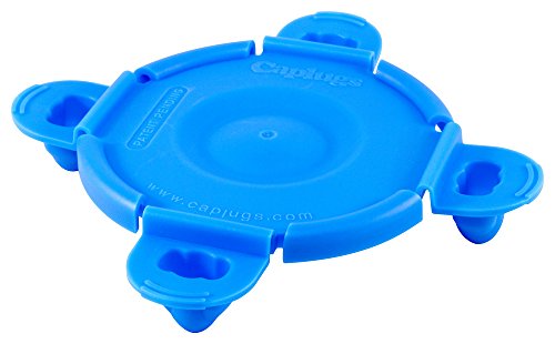 Caplugs ZTLF150-0500Q1 מגן על נעילת פלסטיק. TLF-150-0500, PE-LD, לחץ לחץ 150 צינור נומינלי גודל 1/2 , כחול