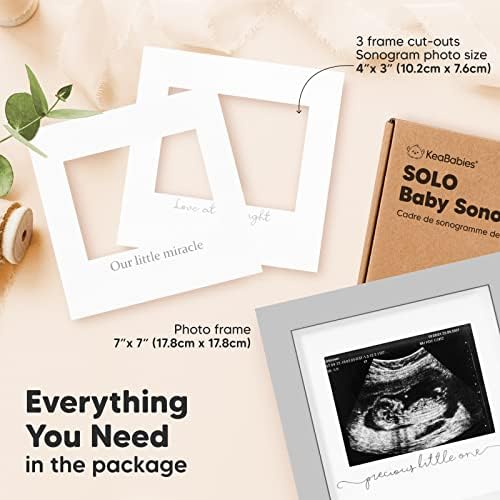 מסגרת תמונה של סונוגרמה לתינוק-מסגרת אולטרסאונד מודרנית לאמא להיות-הכרזת הריון מסגרות תמונה של סונוגרמה-גילוי