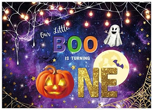 PrainityTree Halloween שמח שמחה 2 יום הולדת למסיבת יום הולדת לבנים לילדים ילדים Hallowmas Boo