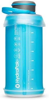 Stash Hydrapak - BPA ו- PVC מתקפל טיולים רגליים ותרמילאים בקבוק מים