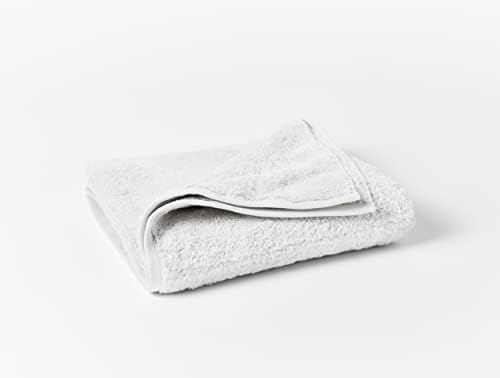 Coyuchi - ענן נול סדין אמבטיה אורגני - נעים, רך ומגבות רחצה מפוארות - לבן אלפיני