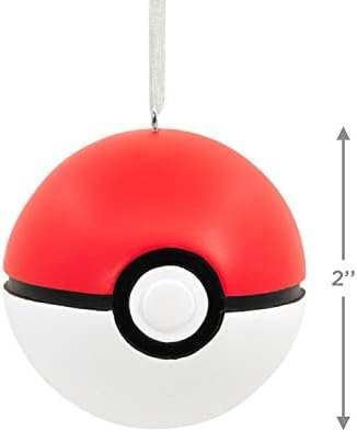 Hallmark Pokémon Poké Ball קישוט לחג המולד, Multicice