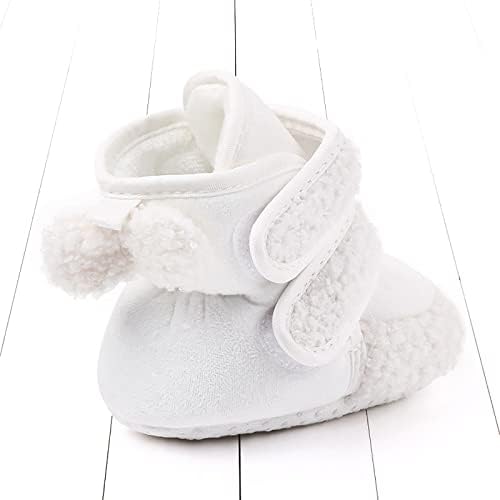 תינוק בנים ובנות נעליים חמות רך נעלי נוח מגפי תינוקות פעוט התחממות בית נעלי שלג תינוקות חורף מגפיים