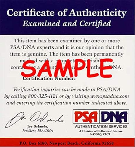 פרגי ג'נקינס HOF 91 PSA DNA חתימת COA ליגה לאומית ליגה לאומית חתימה על בייסבול