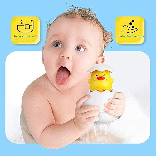 צעצוע אמבטיה לתינוקות, ברווז בוקע ביצה גשם גשם ענן אמבטיה צעצוע מים עם ברווז נסתר, צעצוע מפתיע למילוי