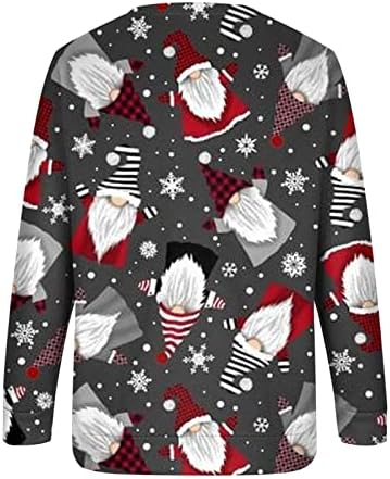 חולצות אסירות תודה לנשים חולצה חג המולד שמח לא הוד גדול נשים של סוודרים סוודרים
