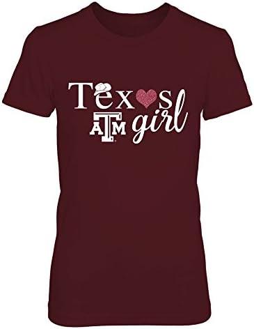 Texprint Texas A&M Aggies חולצת טריקו - נערת טקסס - נשים