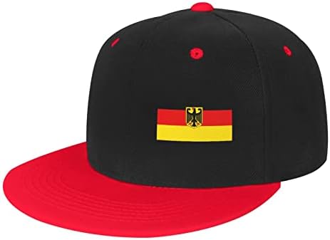 דגל גרמני עם הנשר הגרמני מבוגרים היפ הופ כובע בייסבול אבא נקבה כובע בייסבול מתכוונן