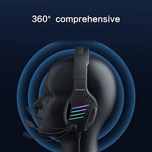 USBINX Life GM-6 הפחתת רעש באז אוזניות עיצוב יצירתי של Bluetooth, אוזניות משחק למבוגרים 9D Surror