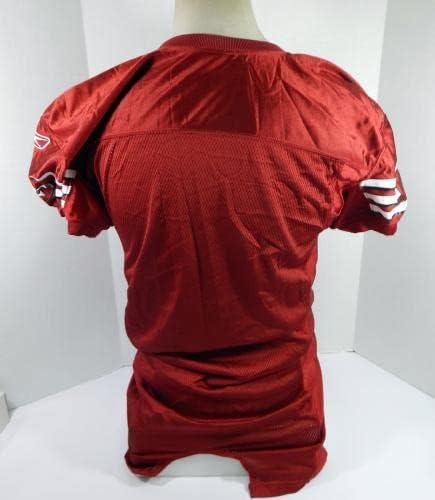 2005 סן פרנסיסקו 49ers Blank משחק הונפק אדום ג'רזי 44 DP34693 - משחק NFL לא חתום בשימוש בגופיות