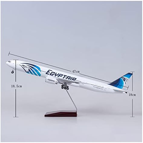 דגמי מטוסים 1: 157 התאמה לבואינג B777 Die Cast שרף מטוס איירבוס עם אורות וגלגלים אספן מטוסים תצוגה גרפית