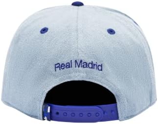 מאוורר דיו ריאל מדריד' נירוונה 'מתכוונן סנאפבק כובע / כובע / חיל הים / ג' ינס