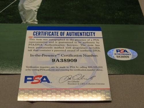 ג'ון דאלי חתם על 8x10 צילום חתימה גולף PSA/DNA בנוכחות ITP COA 1C - תמונות גולף עם חתימה