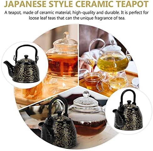יארדווה עלה רופפת תה קומקום קרמיקה קומקום עם תה פתיחה קומקום יפני בסגנון יפני סיר קפה סיר תה תה אביזרי תה