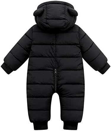 שמח דובדבן תינוק חליפת שלג חורף מעיל חם הסווטשרט רומפר המשאף מעיל