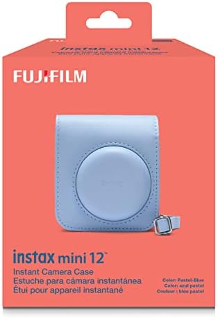 Fujifilm Instax מיני מארז מצלמה 12 - כחול פסטל