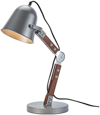 GUOCC מנורה סטנדרטית מודרנית רטרו רטרו סגנון תעשייתי מנורת שולחן מחושל ברזל מחושל שולחן עבודה תעשייתי