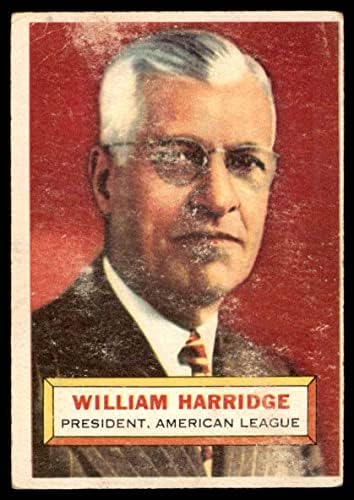 1956 Topps 1 כרטיסי ויליאם הרידג 'דין 2 - טוב