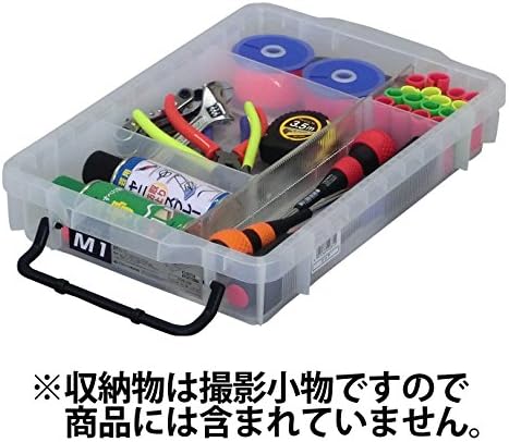 JEJ ASTAGE NW Box M-1 תיבת אחסון, תוצרת יפן, אחסון אביזרים, אחסון כלים, צלחת מחיצת, רוחב 11.6 x עומק 17.3 x גובה