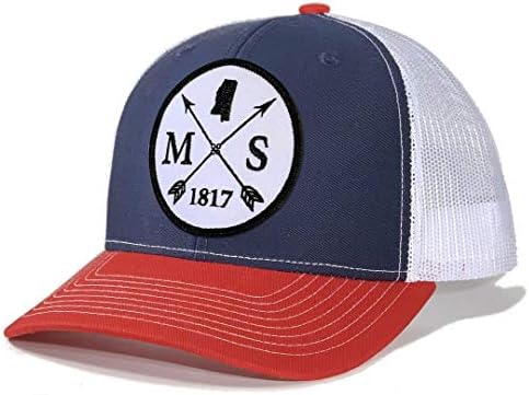 מולדת טיז גברים של מיסיסיפי חץ תיקון נהג משאית כובע