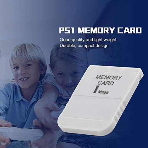 1 כרטיס זיכרון 1 מגה כרטיס זיכרון עבור פלייסטיישן 1 אחד 1 משחק שימושי מעשי סביר לבן 1 מ ' 1 מגהבייט