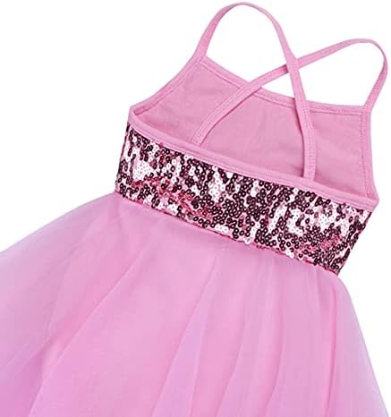 Jugaoge ילדות בנות מבריק נצנצים בלט שמלת ריקוד שמלת גד גדנה בלרינה שמלות מסיבות לבגדי לבוש