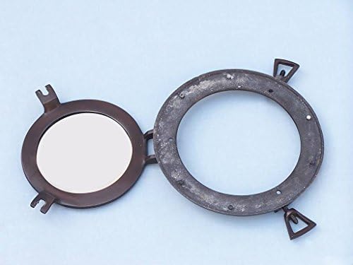 המפטון ימי ספינה דקורטיבית חלון Porthole, 8 , ברונזה