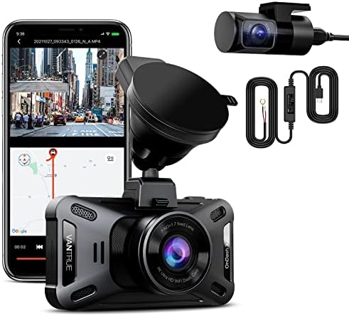 Vantrue X4S Duo Dash Cam+ ערכת Hardwire
