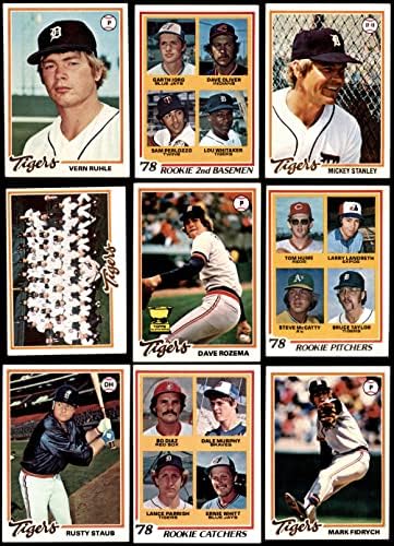 Topps Topps Detroit Tigers Team Set Detroit Tiger