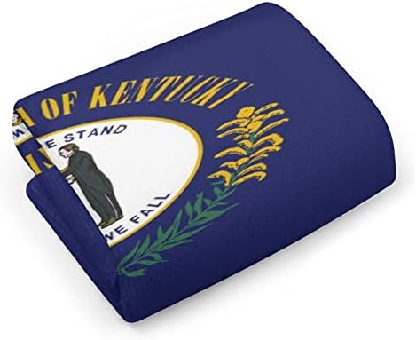 דגל מדינת קנטאקי חותם אמריקה מיקרופייבר מגבות יד סופגות מגבות סופגות מהירות יבש