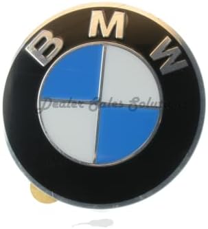 BMW מרכז גלגל אמיתי סמל סמל מדבקה מדבקה חותמת 64.5 ממ