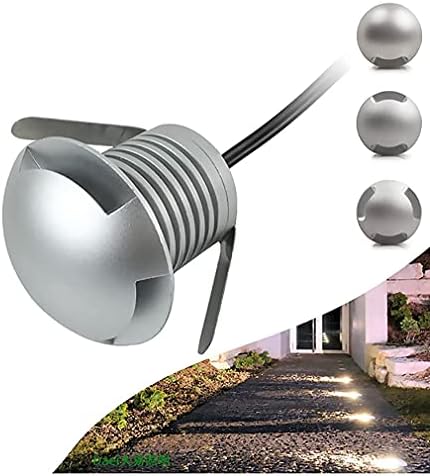 E-SIMPO® 3W LED אטום למים מנורת תת קרקעית, פולטת צד, אור רצפת LED, נתיב LED אור, מדרגות LED אור IP67 DC12-24V