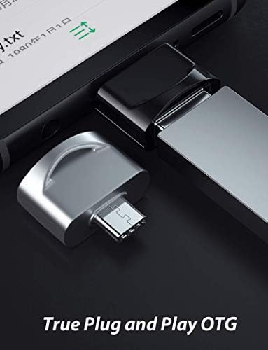 USB C נקבה ל- USB מתאם גברים תואם את חרט המוטו Moto g שלך עבור OTG עם מטען Type-C. השתמש במכשירי הרחבה כמו מקלדת,