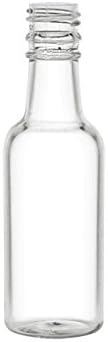 Nakpunar 45 PCS 50 מל בקבוקי משקאות פלסטיק עם כובעים ניכרים של חבלה שחורה - תוצרת ארהב -