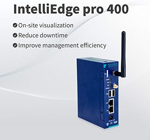 Anylink Intelliedge Pro-400 ענן תעשייתי IoT Management Life Management Mini IoT Box Edge Server, 4GB
