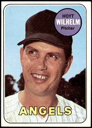1969 Topps 565 Hoyt Wilhelm Los Angeles Angels VG Angels