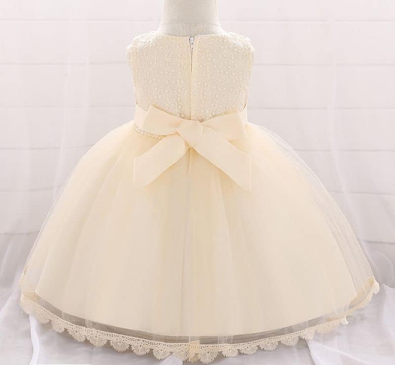 קשת חלום תינוקות שמלת מסיבות שמלת קשת טול תלת מימד שמלות כלה נסיכה של נסיכה