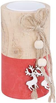 סוימיס חג המולד מיני פמוט מעודן פמוט יצירתי נר לעמוד שיק שולחן העבודה קישוט לבית המפלגה