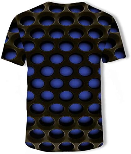 חולצת פלנל דודובבי לגברים נפילה 3D מודפסים שרוולים קצרים חולצה על חולצה חולצה