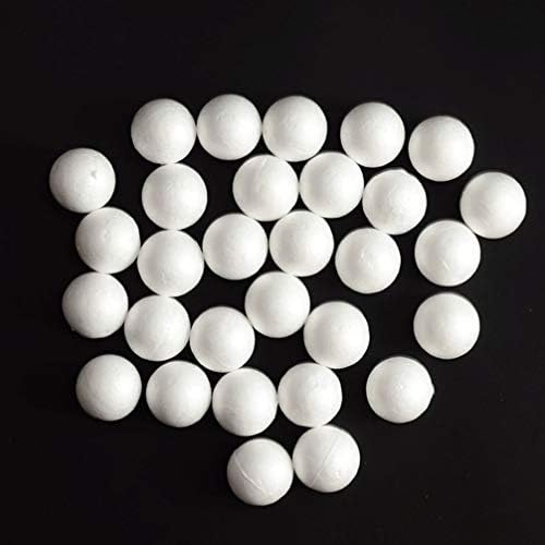 כדורי קצף מלאכה של 15 יחידים כדורי קצף מלאכה 8 סמ כדורי קצף לבן כדורי מלאכה קלקר קלקר כדורי דגמי