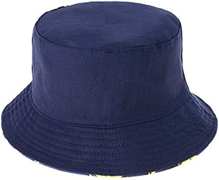 כובע דלי הדפסת בננה ג ' ויליף כובעי דייג דפוס פירות קיץ כובע הניתן לאריזה הפיך