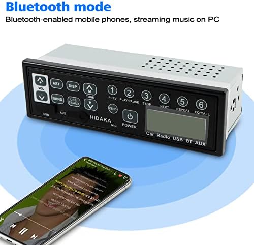 Otobaijeni M200 רדיו רדיו אוניברסלי מכונית Bluetooth USB AUX-in 24 VOLT RADIOTER RADIOT