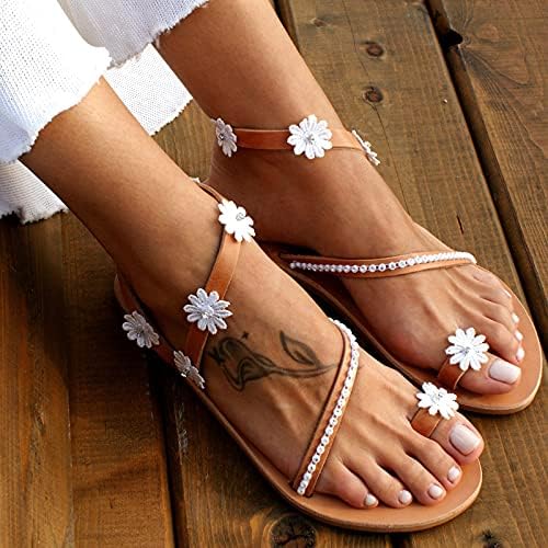 מגלשות סנדלים לנשים מחליקות חוף בוהמי על נעליים מזדמנים