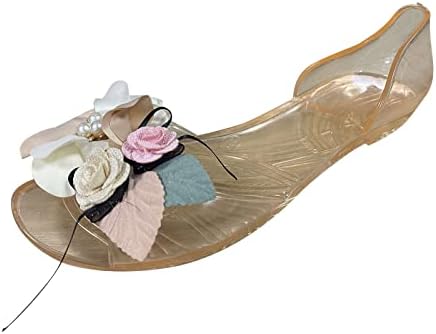 נעלי בית לנשים חיצוניות אטומות למים פרח בולני פרל פשוט