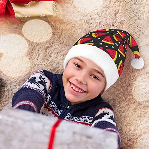 חמוד מחייך אבטיח חג המולד סנטה כובע עבור אדום חג המולד כובע חג טובות חדש שנה חגיגי ספקי צד