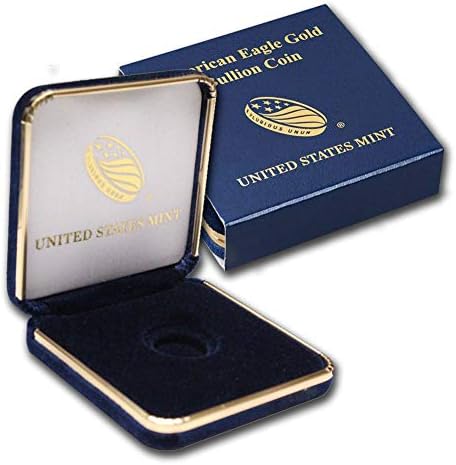 קופסת מצגת של רבע נשר זהב אמריקאי על ידי Coinfolio
