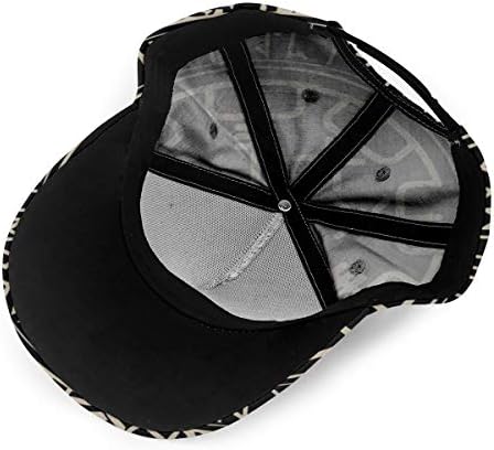 Niyoung Unisex בייסבול מצויד כובע מעוקל אבא בייסבול כובע סנאפבק היפ-פופ