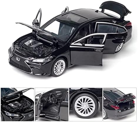 דגם מכוניות בקנה מידה עבור Lexus ES300H סגסוגת דגם דגם מכוניות מיניאטורות רכב סדאן מתכתית לילדים ילדים בנים