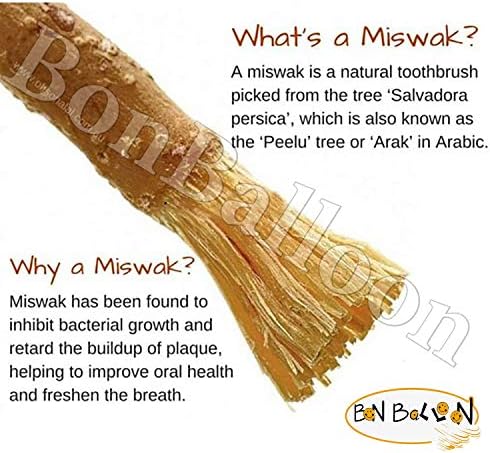 Sewak Siwak Meswak Miswak Sticks Stick al al Muslim טבעי אורגני אטום אטום Arak Peelu מברשת שיניים